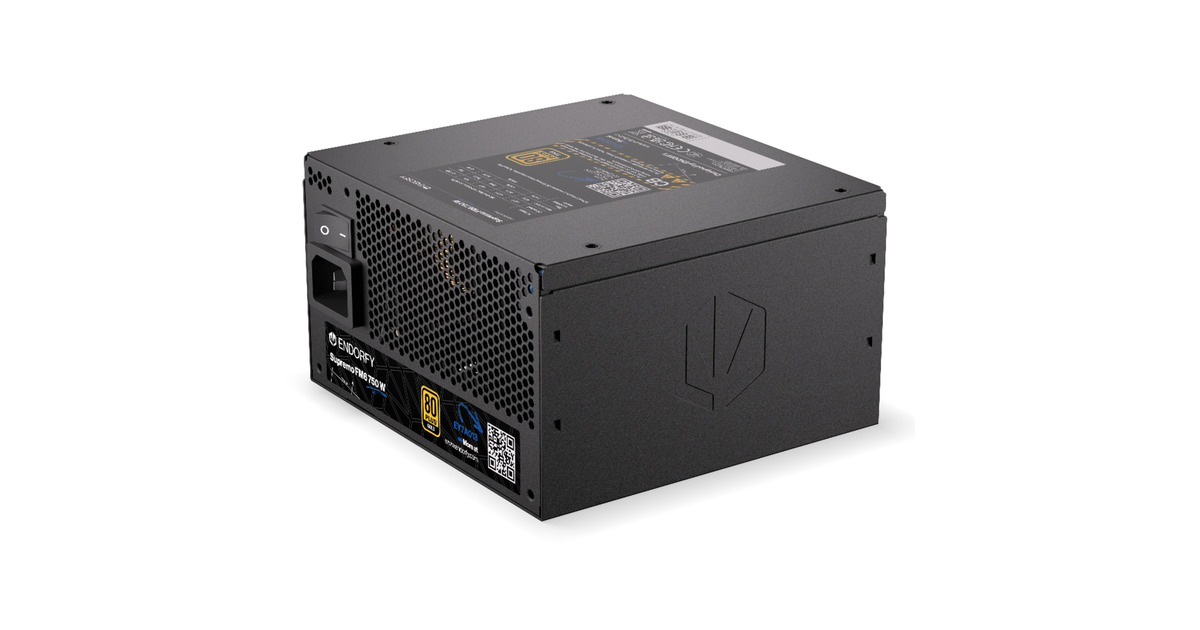ENDORFYSupremo FM6 modulaire 750 watt voeding   (Zwart, 1x 12V-2x6, 3x PCIe)