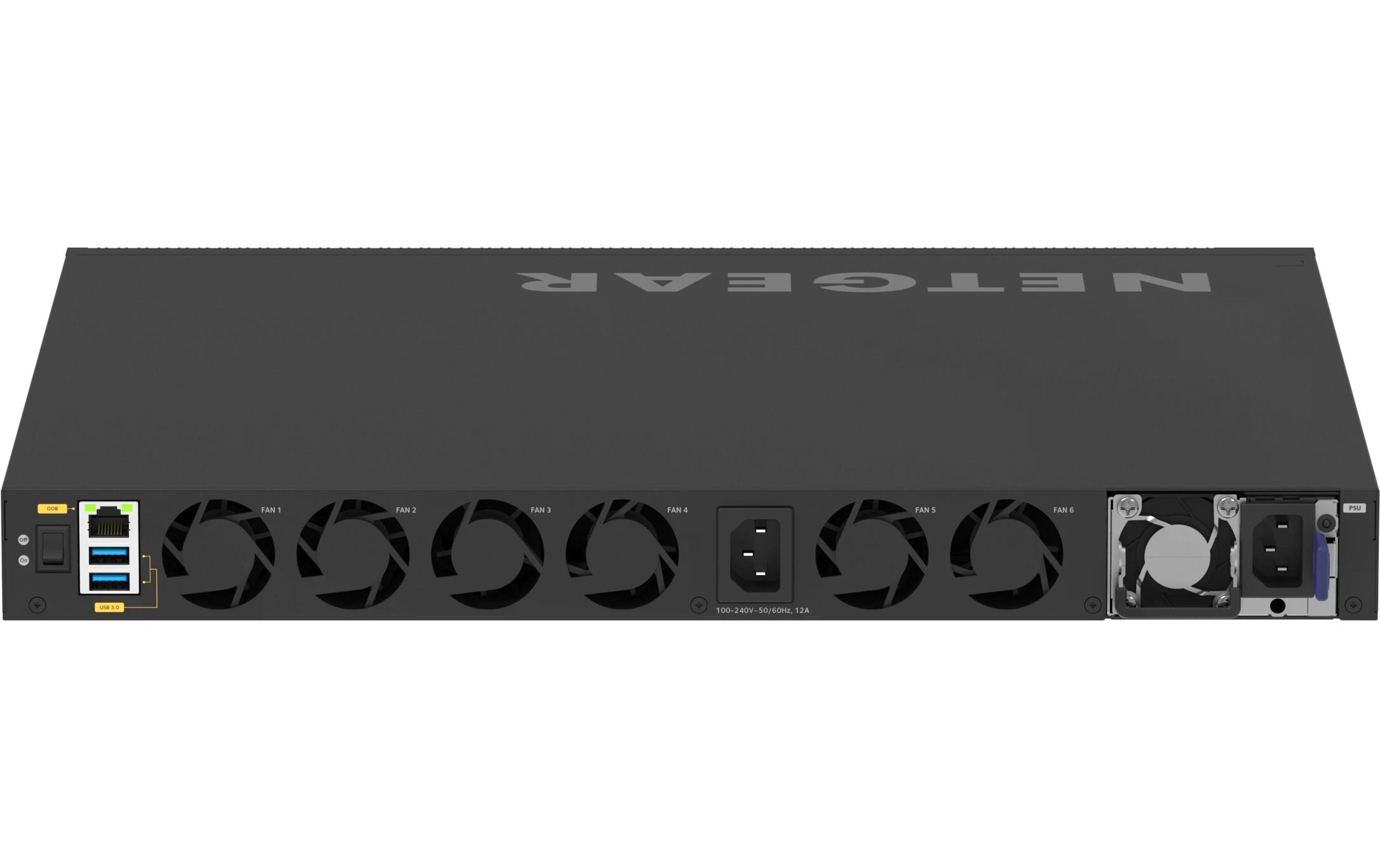 SFP28 Switch AV Line M4350-16V4C 20 Port<br>16xSFP28 25G und 4xQSFP28 100G Managed Switch