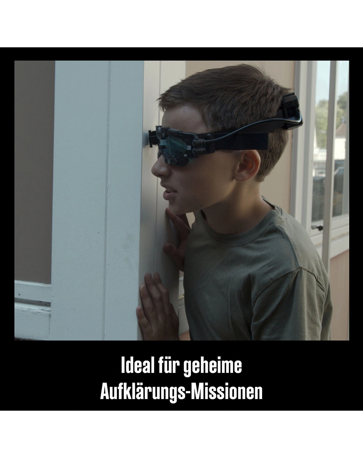 Detektiv-Zubehör DIE DREI ??? AGENTENBRILLE in schwarz