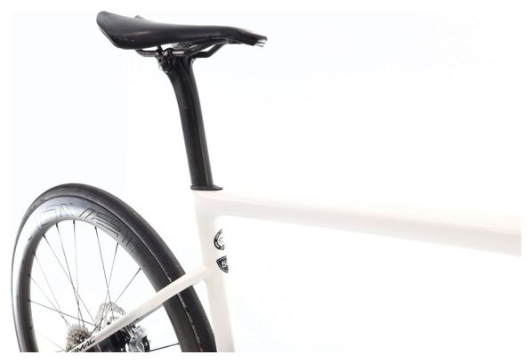 Produit reconditionné · Specialized Tarmac SL6 S-Works Carbone AXS 12V · Blanc / Vélo de route / Specialized | Très bon état