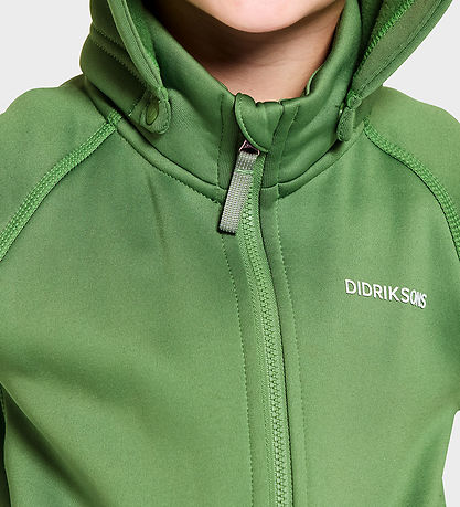 Didriksons Softshelljacke m. Fleece - Corin - Algen Green