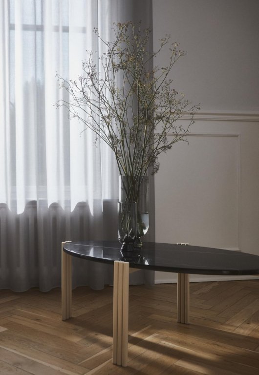 AYTM Tribus ovaal salontafel zwart