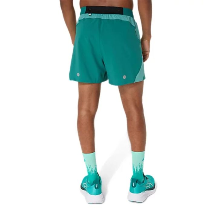 Asics Herre Shorts Road 5 Inch Shorts Grøn