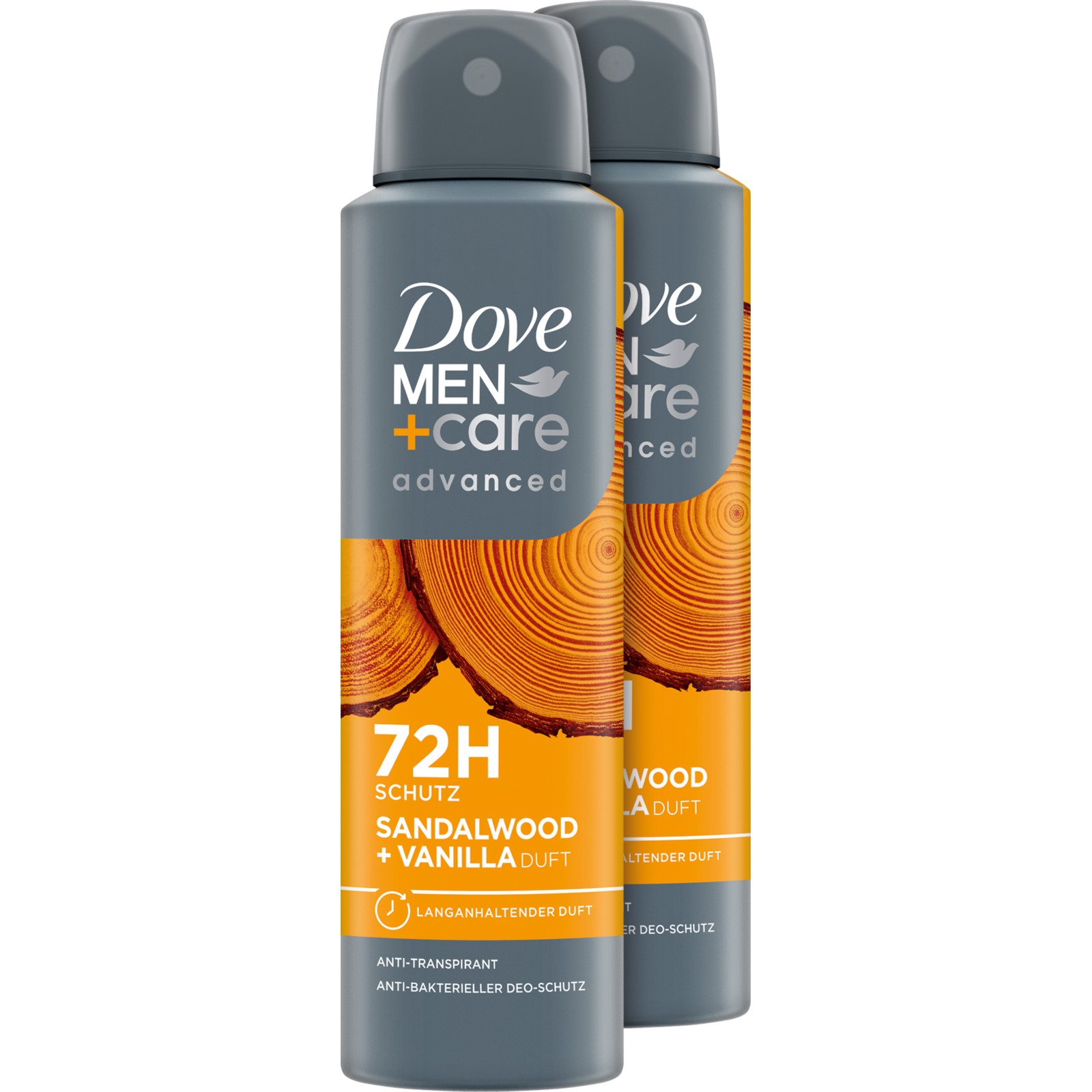 Dove Deospray Men & Care Sandelwood 2 x 150 ml