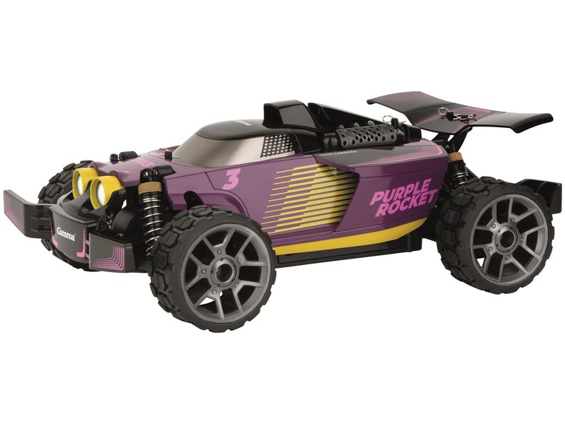 Carrera RC Purple Rocket PX Profi 2.4 GHz Digital Proportio Eleganter Buggy aus der Carrera RC Profi-Reihe