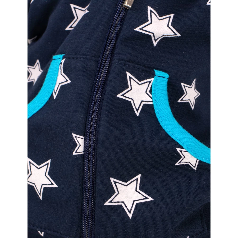 Baby Sweets Overall Lieblingsstücke Sterne blau schwarz türkis