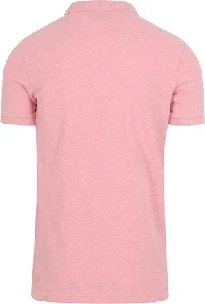 Superdry Classic Poloshirt Melange Roze M1110343A-REI kopen