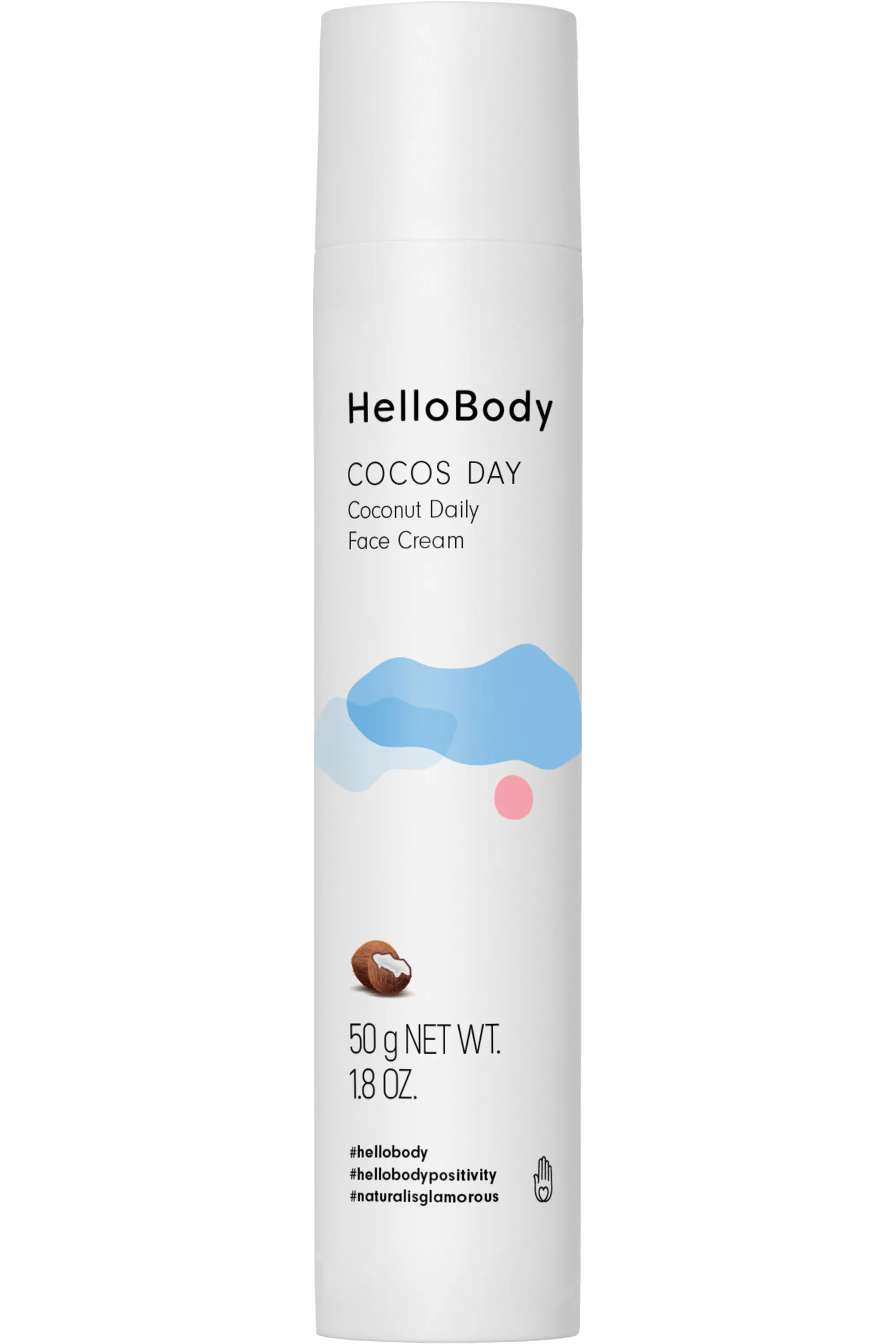 HelloBody Crème de jour Cocos Day-50 ml