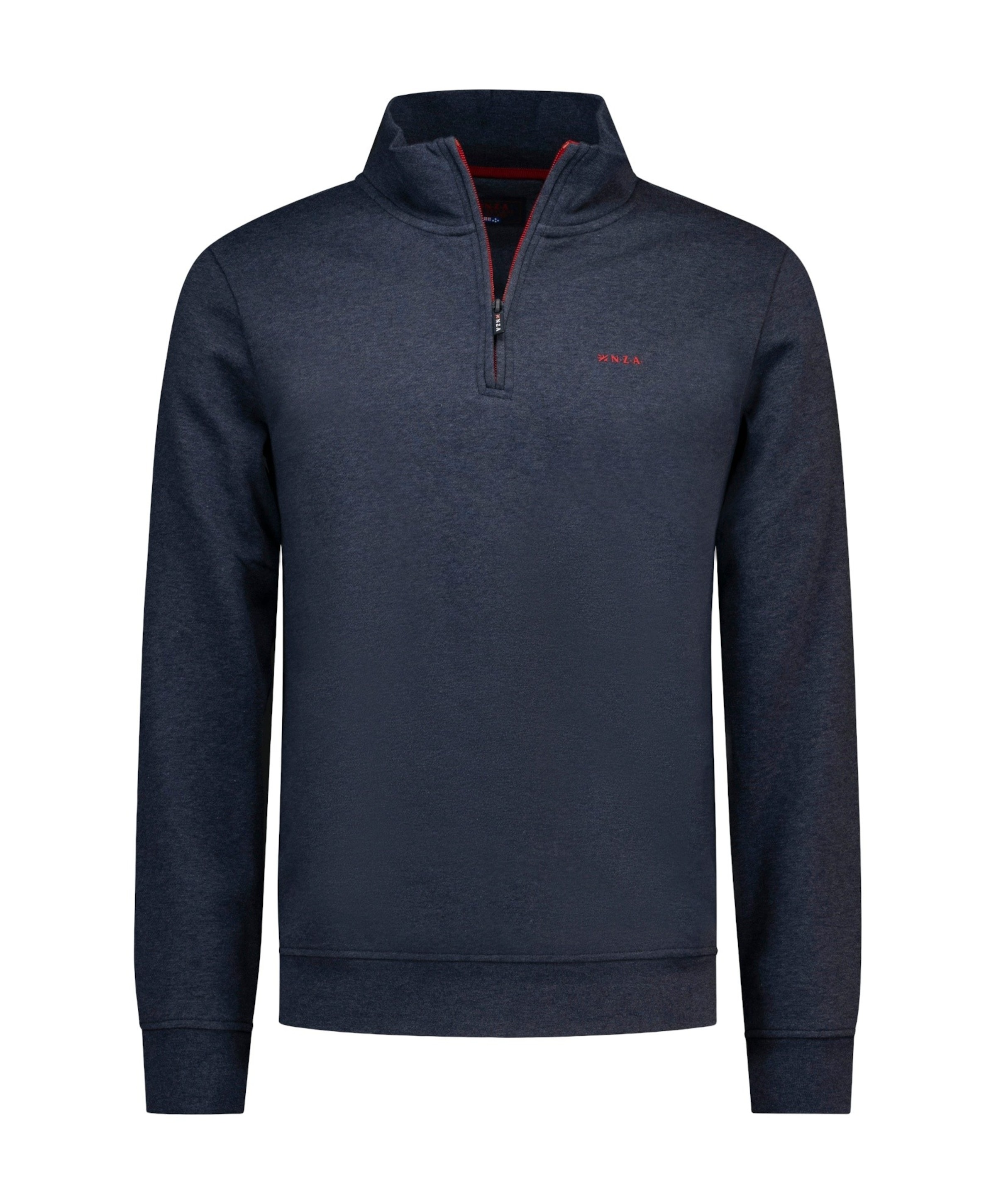 New Zealand Auckland Heren trui met rits blauw