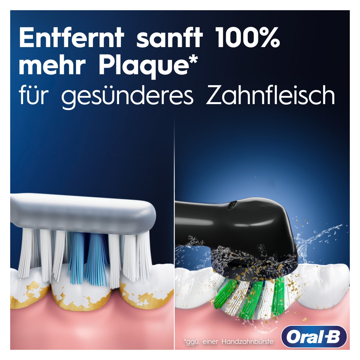 Oral-B Pro 3 3000 Cross Action Black Edition JAS22 elektrische Zahnbürste