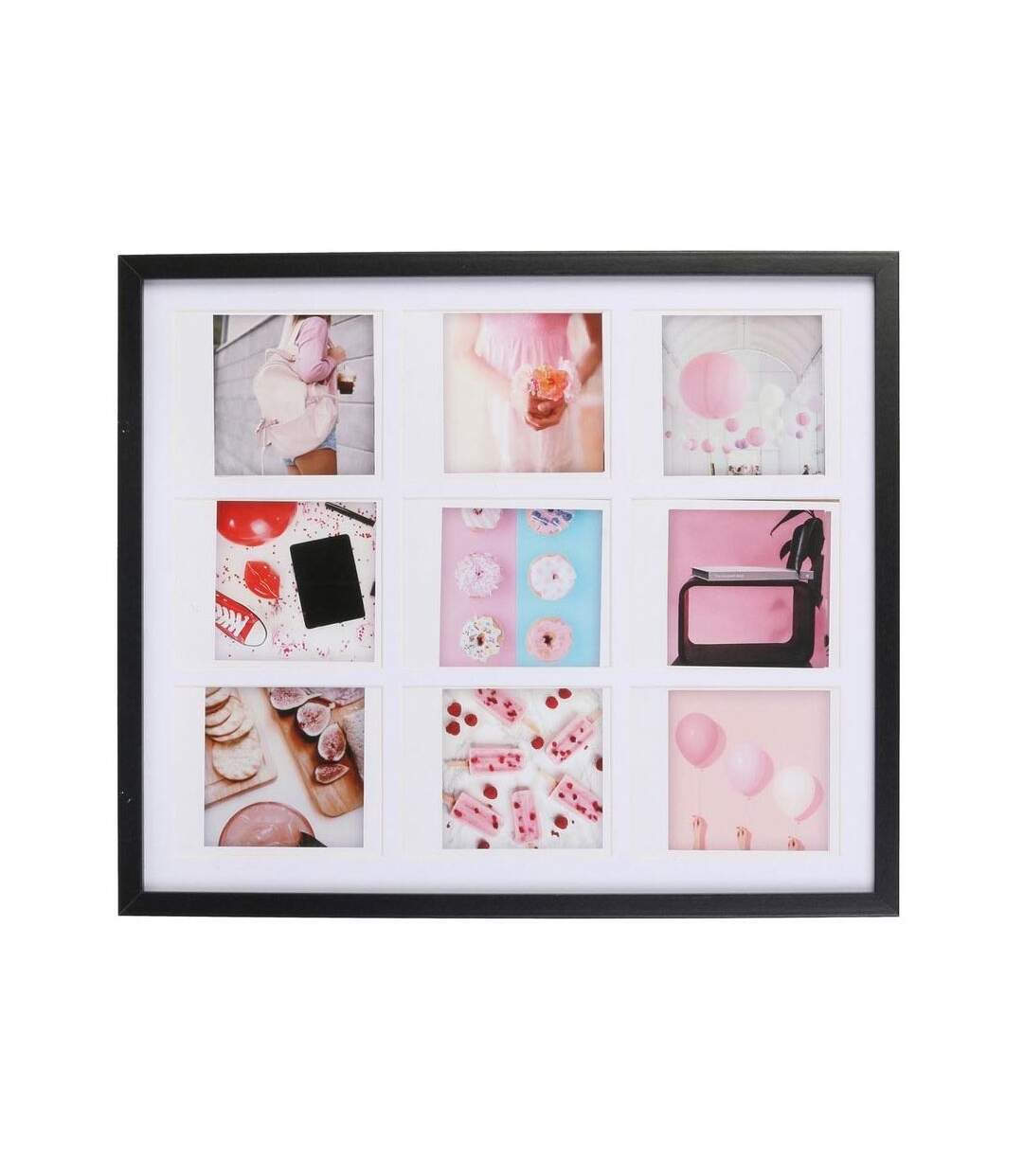 Pêle-mêle en bois spécial polaroid