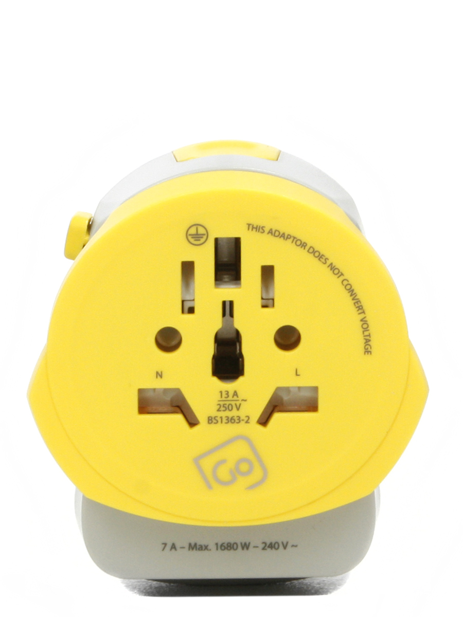 Adaptateur Go Travel Electrique Universel Double USB
