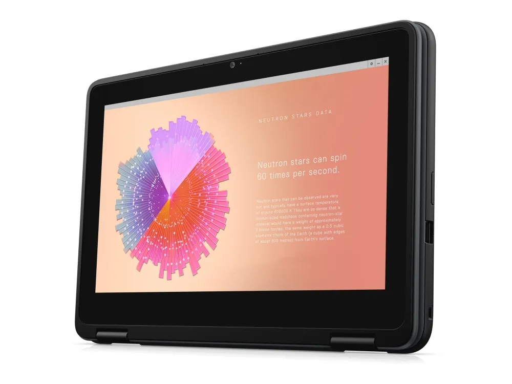 Dell Chromebook JSL 11 3110 2in1 - Flipdesign - Intel Celeron - N4500 / op til 2.8 GHz - Chrome OS - UHD Graphics - 4 GB RAM - 64 GB eMMC - 11.6
