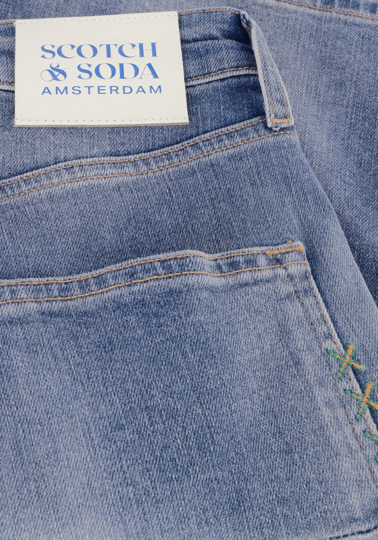 SCOTCH & SODA blauwe scotch & soda korte broek ralston regular slim short
