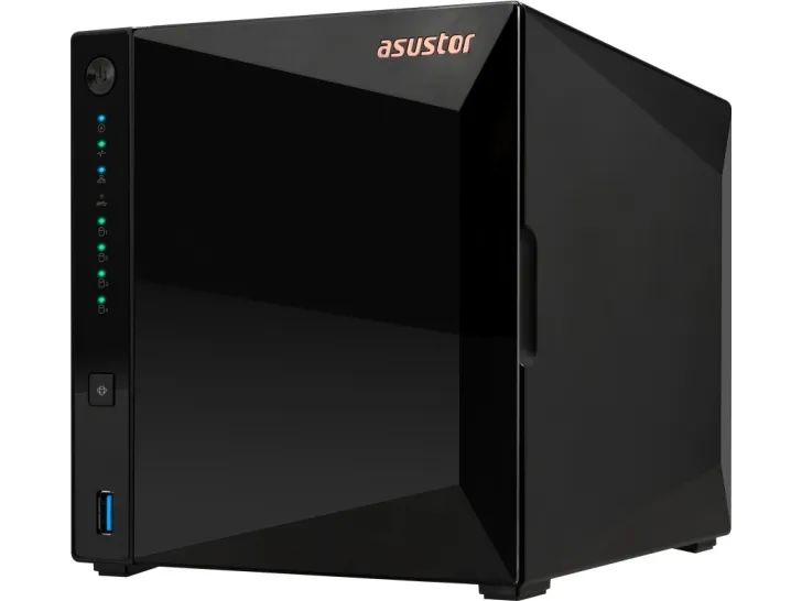 ASUSTOR Drivestor 4 Pro AS3304T - NAS-server - 4 bays - RAID RAID 0, 1, 5, 6, 10, JBOD, 5 hot spare, 1 hot spare - RAM 2 GB - 2.5 Gigabit Ethernet - iSCSI support