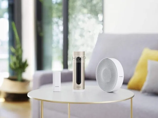 Netatmo Smart Alarm System with Camera - Hjemmesikkerheds- og overvågningssystem - trådløs, kablet - Bluetooth, 802.11b/g/n - 10/100 Ethernet
