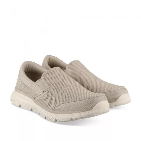 Baskets TAUPE SKECHERS Burns 2.0-Jeaniss