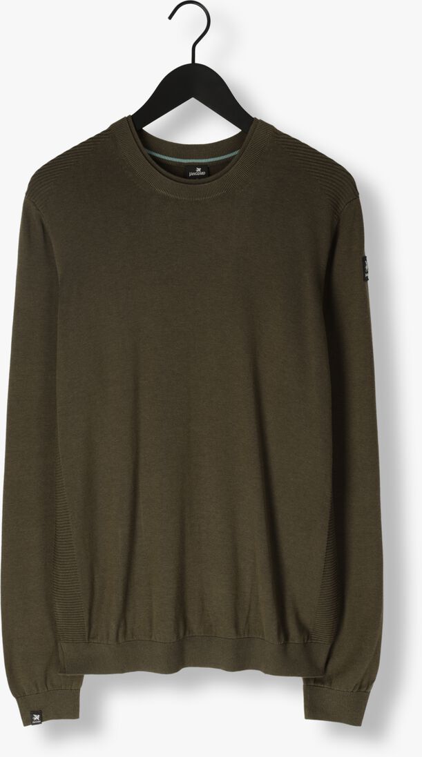 VANGUARD groene vanguard trui crewneck cotton modal