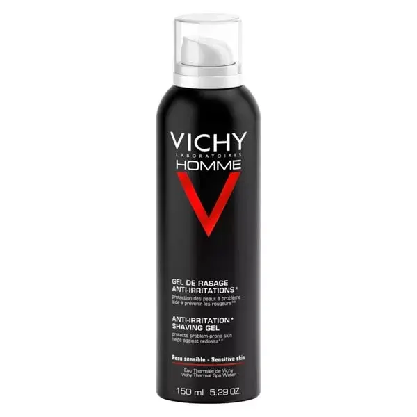 Gel de Barbear Anti-Irritação Vichy Masculino 150ml