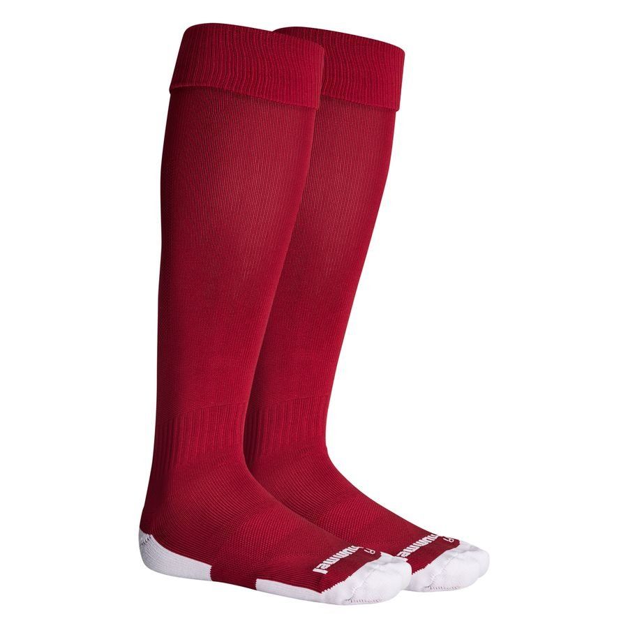 Hummel Element Chaussettes de Football - Bordeaux/Blanc