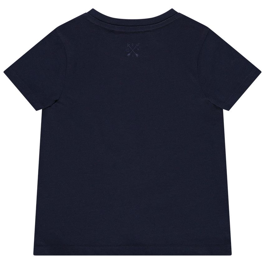 Lot de 3 t-shirts unis en coton bio - Bleu marine
