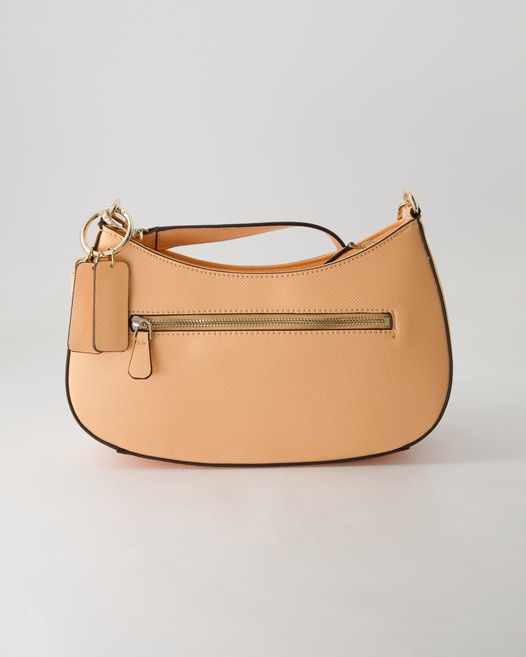 Guess Noelle Top Zip Shoulder Bag Umhängetasche in Orange