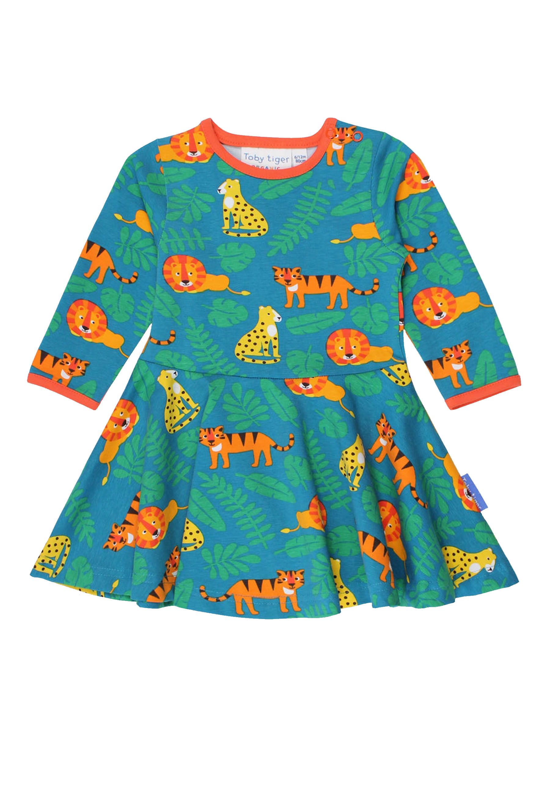 Toby Tiger Skater Kleid mit Raubkatzen Motiv