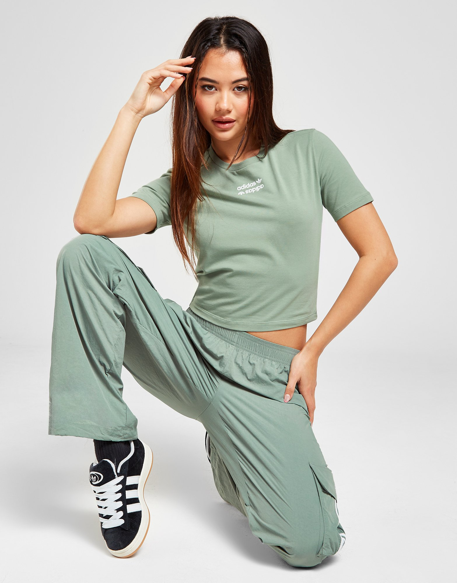 adidas Originals T-shirt Linear Slim Femme