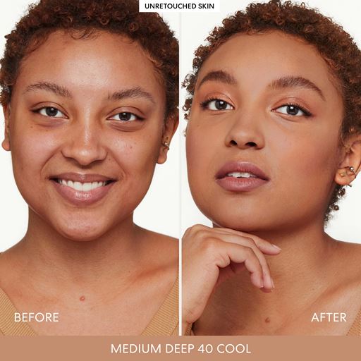 bareMinerals BarePro 16hr Skin-Perfecting Powder Foundation, Medium Deep 40 Cool