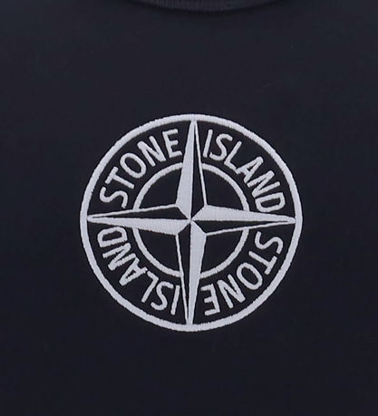 Stone Island Sweatshirt - Navy m. Logo