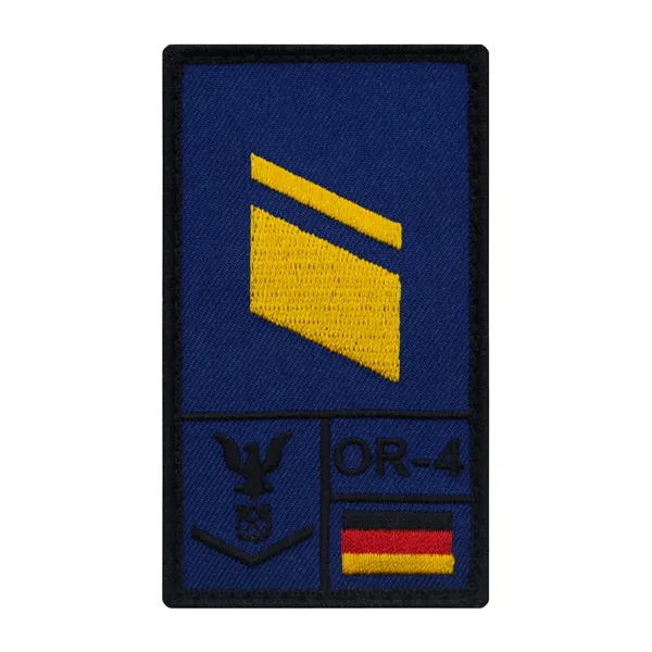 Café Viereck -  Rank Patch Stabskorporal Marine