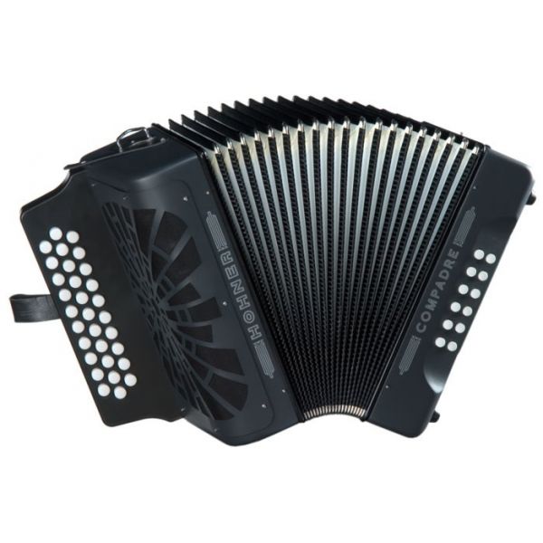 Hohner Concertina Compadre GCF black