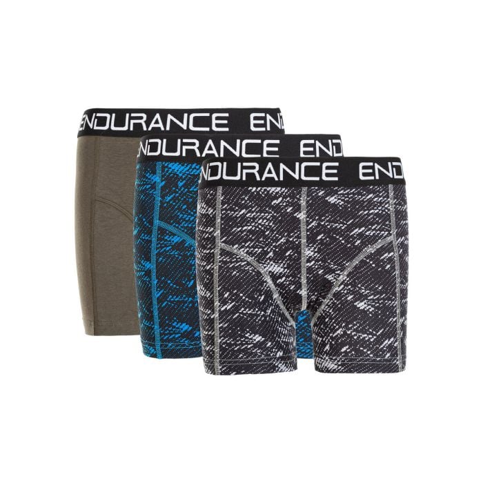 Endurance Junior Undertøj og basislag Olpino Boxer Shorts 3-Pack Blå