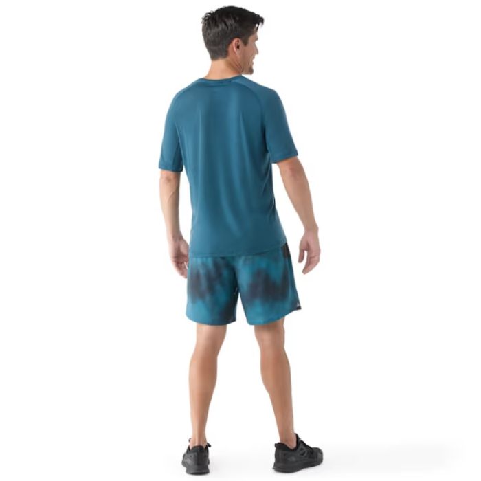 Smartwool Herre T-shirts Merino Sport Ultralite Short Sleeve Blå