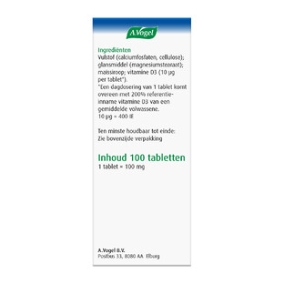 A.Vogel Vitamine D3 10 μg Tabletten 100TB
