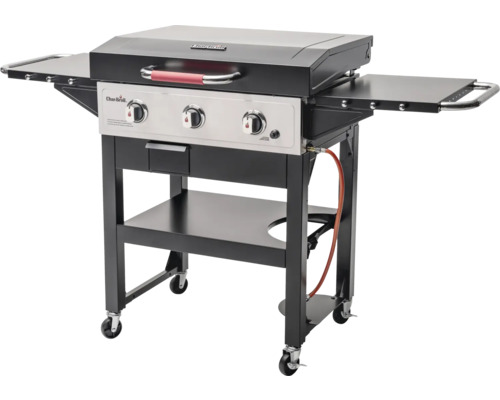 Char-Broil Griddle 3400 gasgrill, zwart, inclusief 3 branders en planchaplaat