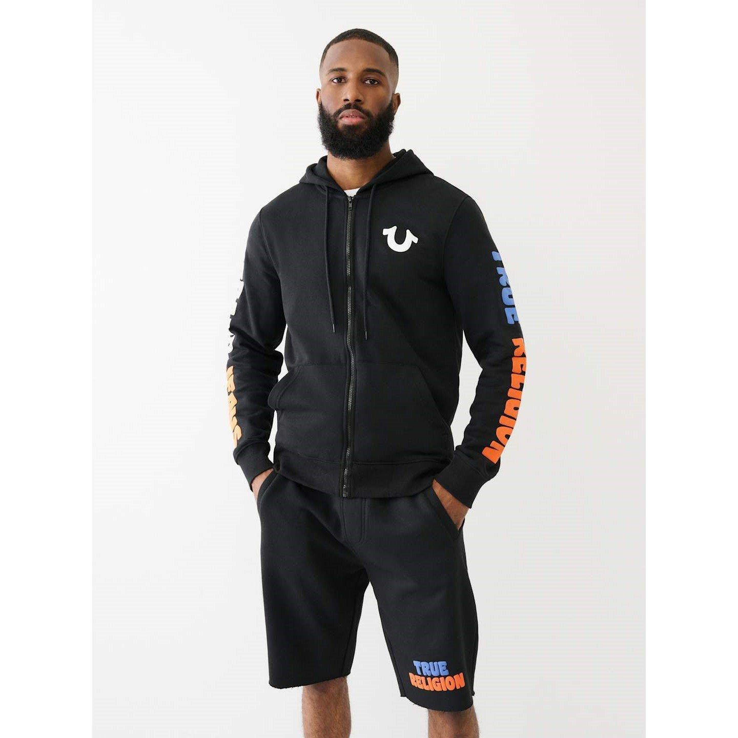 True Religion TR Coaster Raglan Zip Jacket Mens