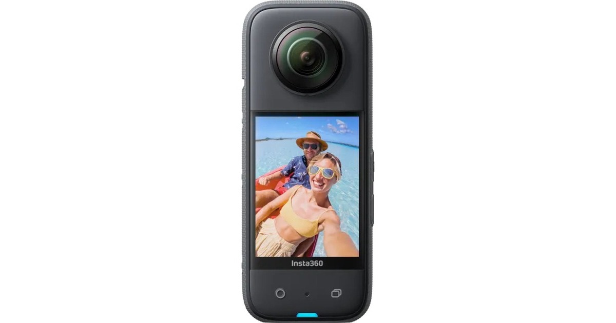 Insta360X3 Motor Combo videocamera  (Zwart, Wi-Fi, Bluetooth, 64GB)