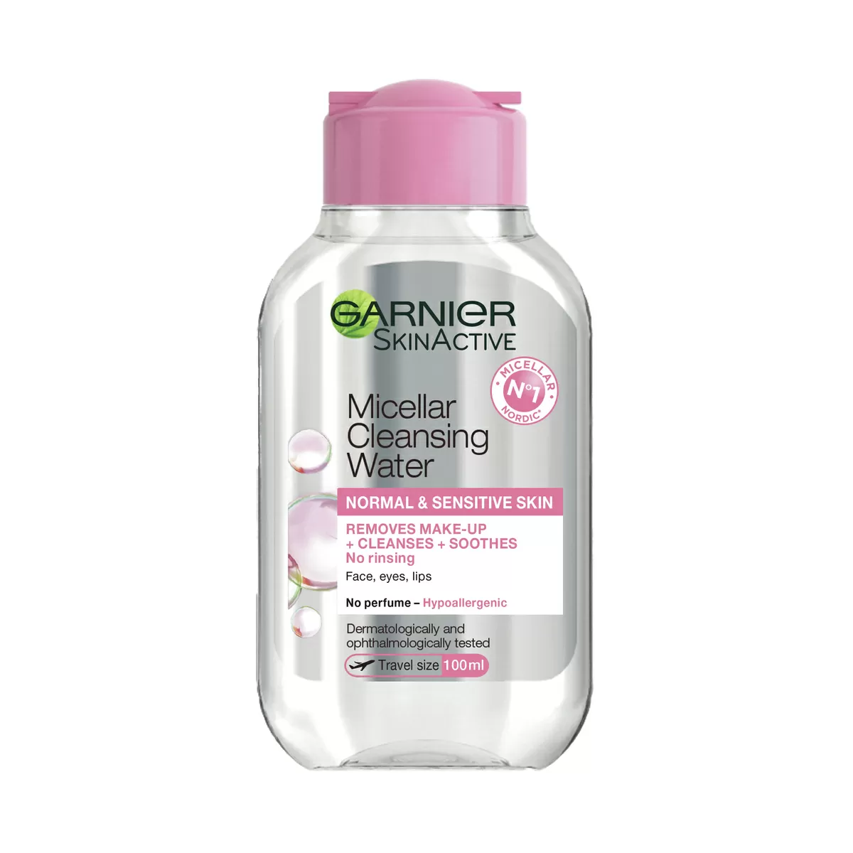 Garnier Skin Active Micellar Cleansing Water rejsestr. - 100 ml.