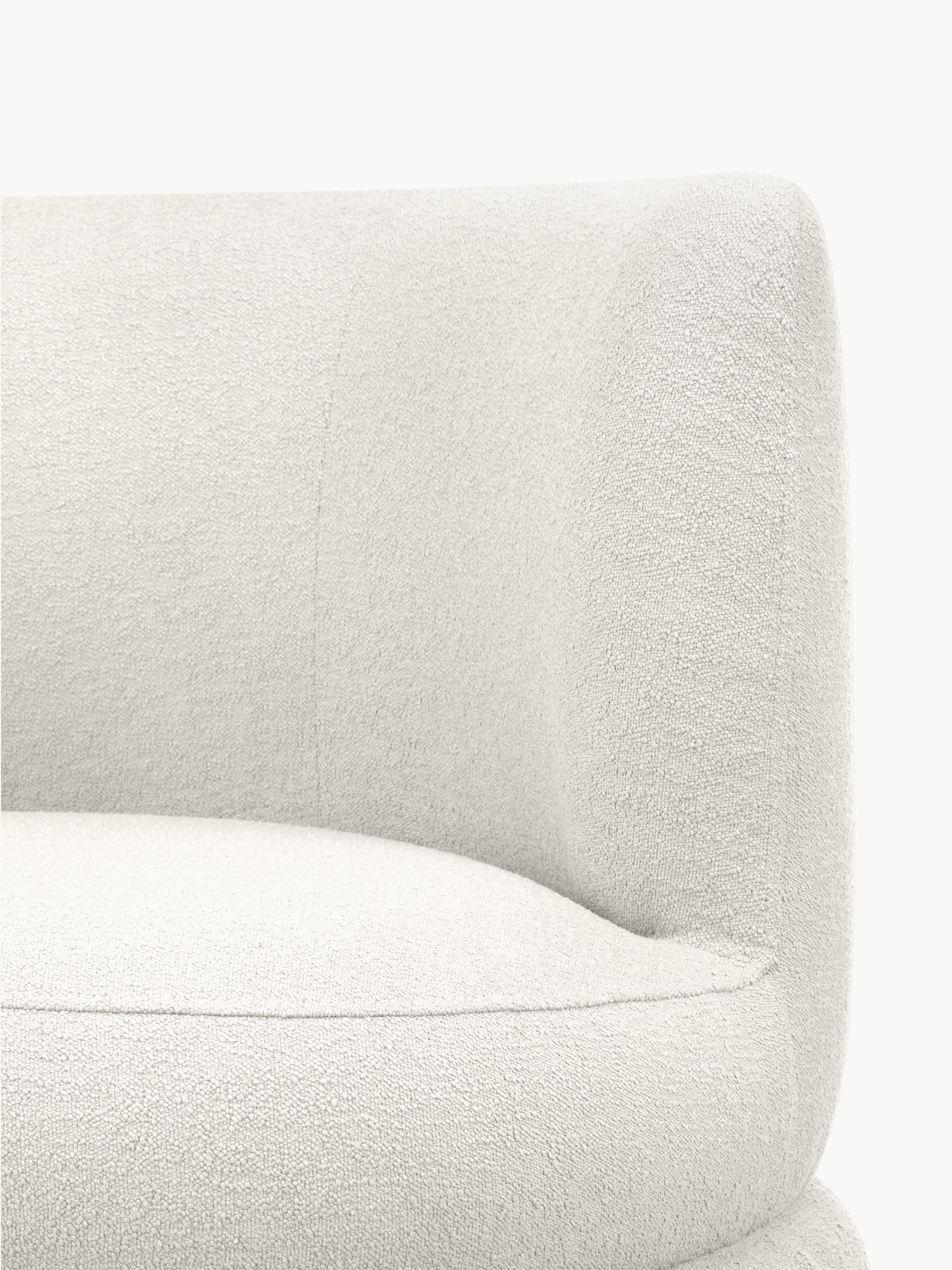 Design bouclé fauteuil Solomon