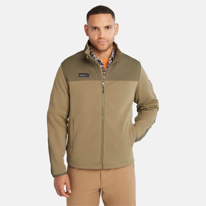 Jaqueta Timberland PRO Trailwind Fleece Masculina na cor Bege