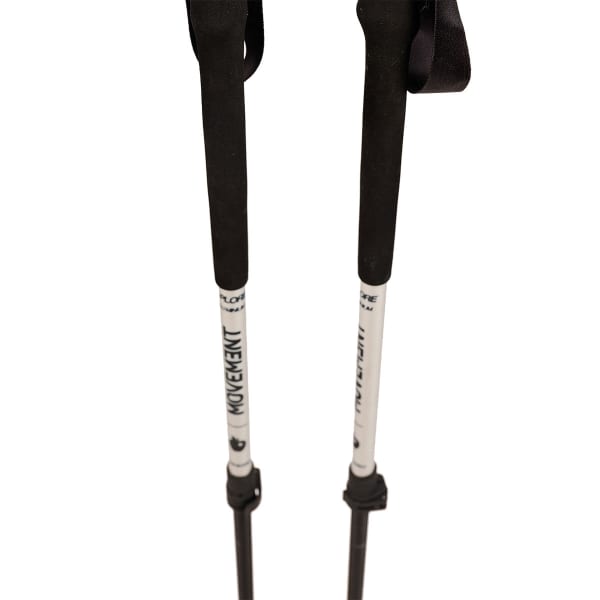 Bâton ski de randonnée MOVEMENT X-PLORE TWO POLES SILVER