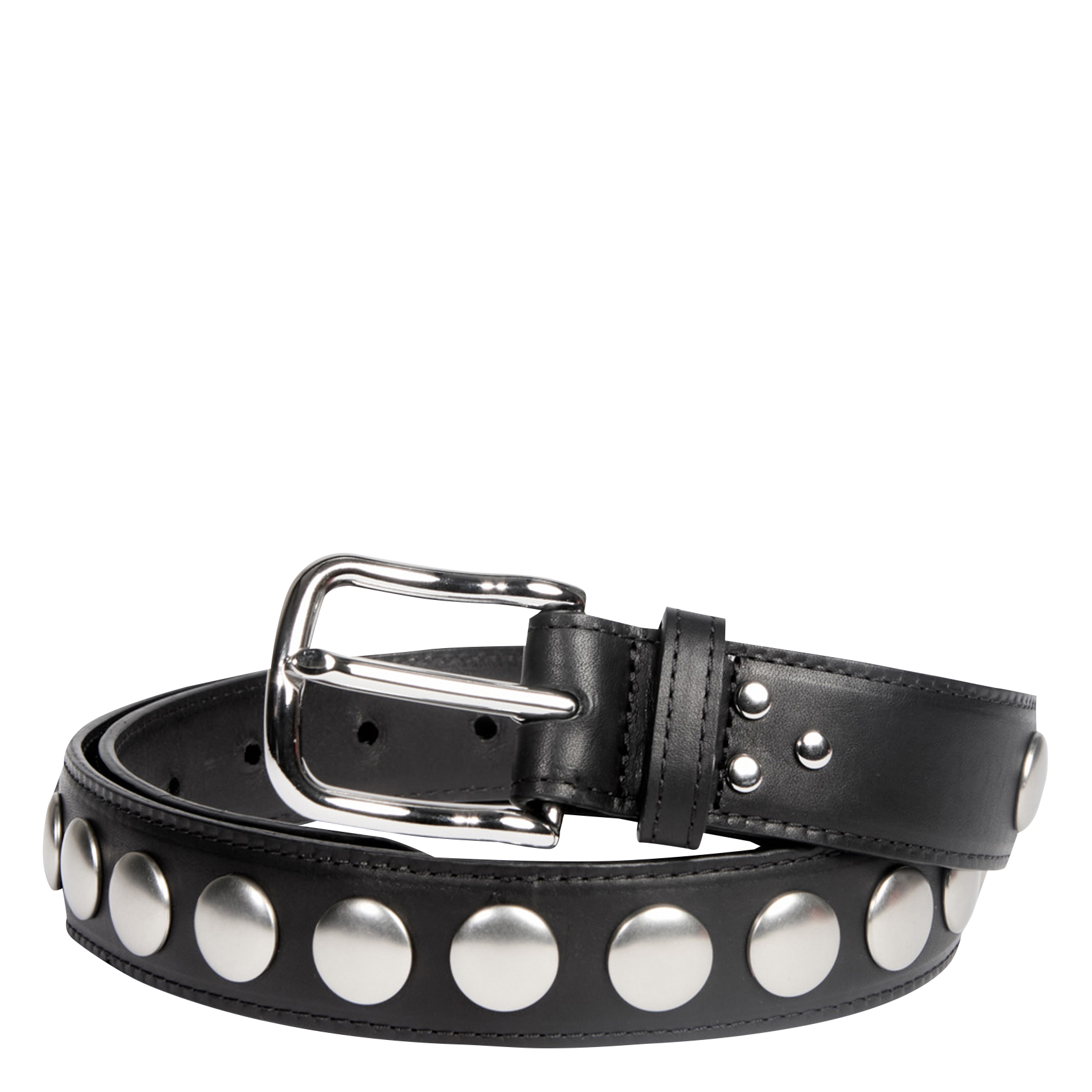 Ceinture ornée de rivets | Noir