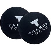 Balle de squash, moyen, blister de 2, noir