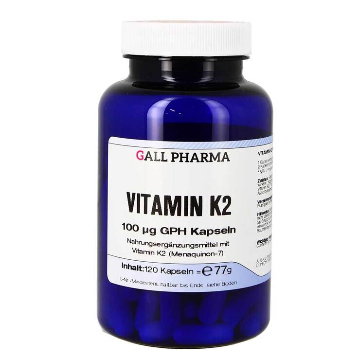 Vitamin K2 100 ug GPH Kapseln, 120 St