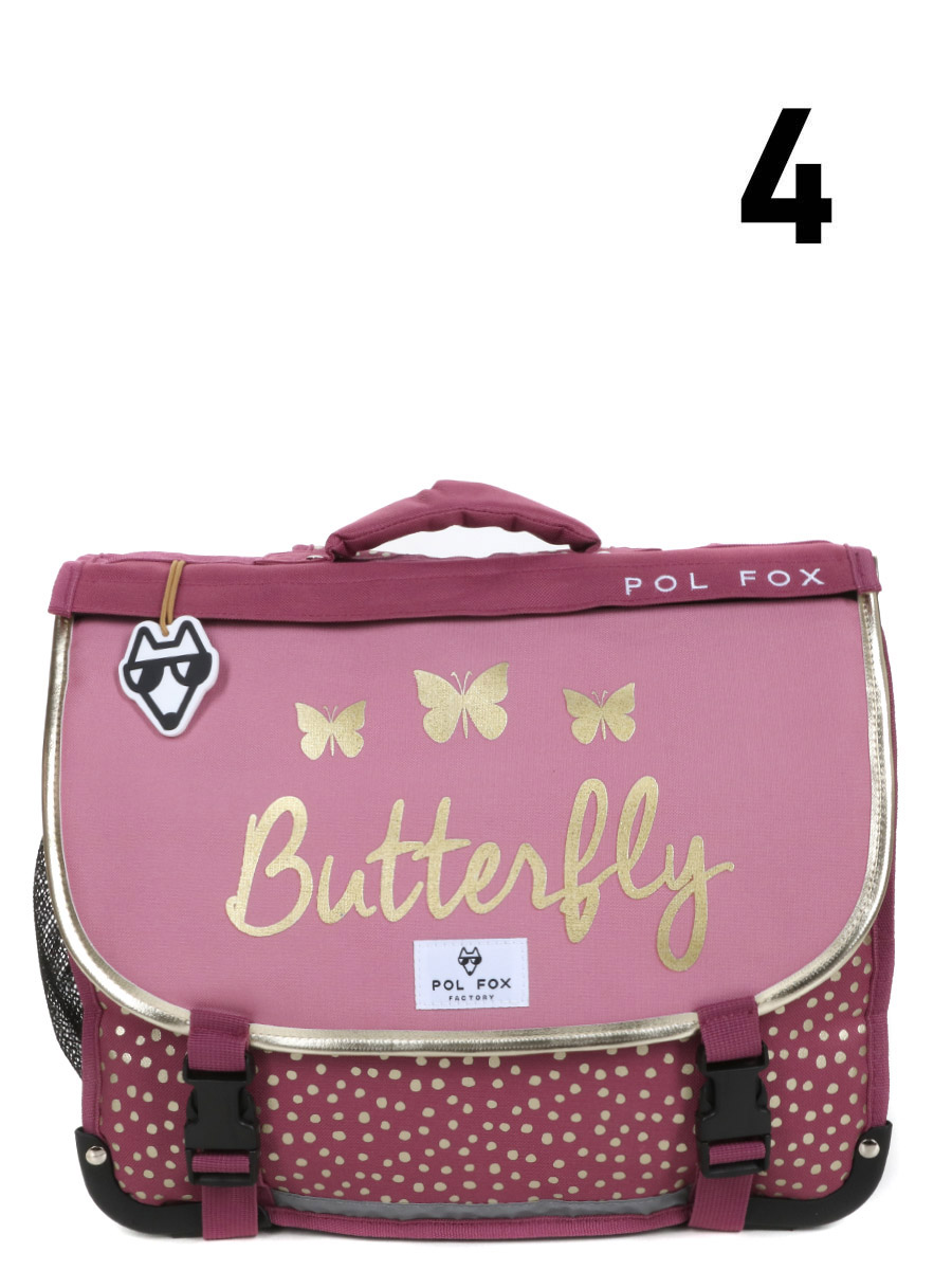 Cartable RÀversible Pol Fox Butterfly 38 cm