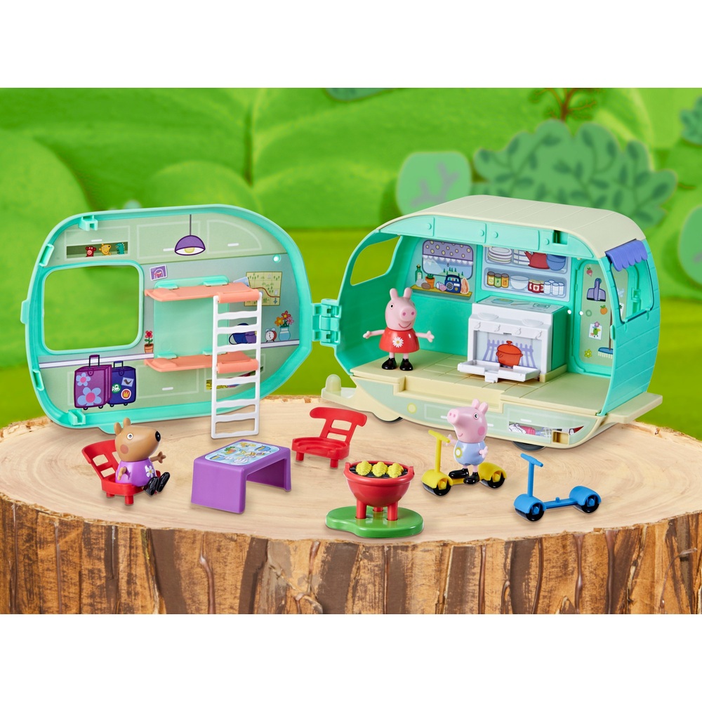 Peppa Pig und Peppas Wohnwagen