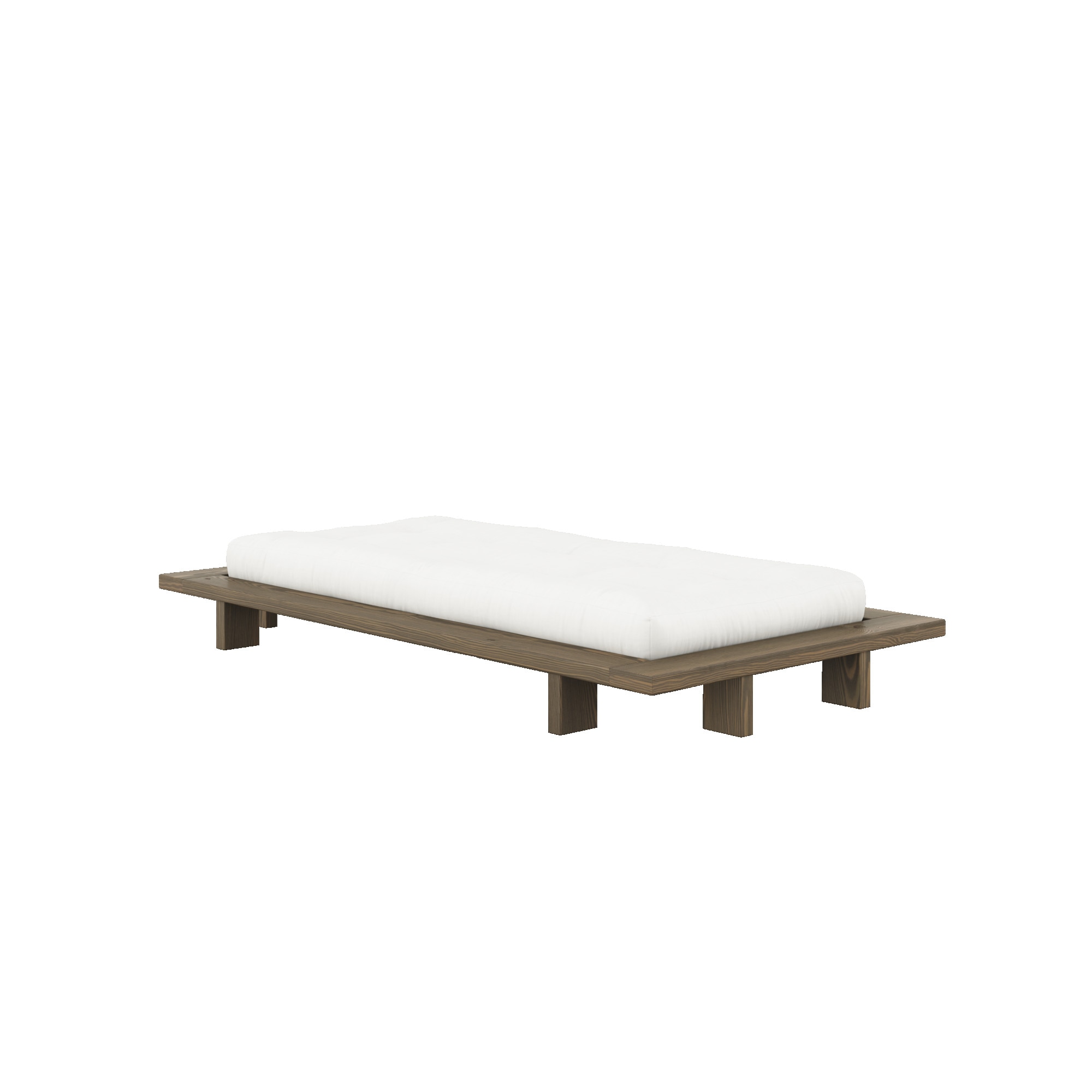 Karup Design Bettgestell »JAPAN BED, FSC®-zertifiziertem Massivholz Futonbett, excl. Matraze« Mit Lattenrost,  zeitlos, bequem & in mehreren Farben und Grössen erhältlich.