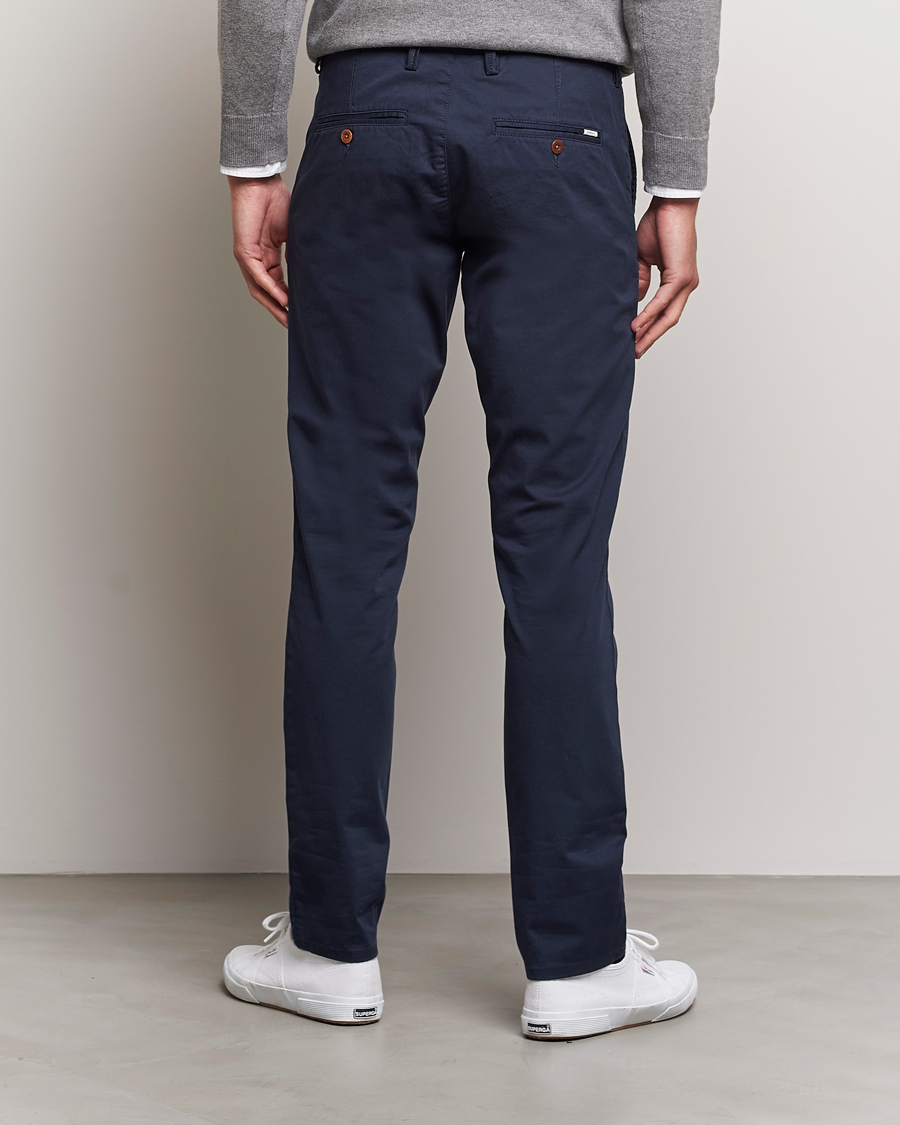 GANT Slim Fit Twill Chino Marine