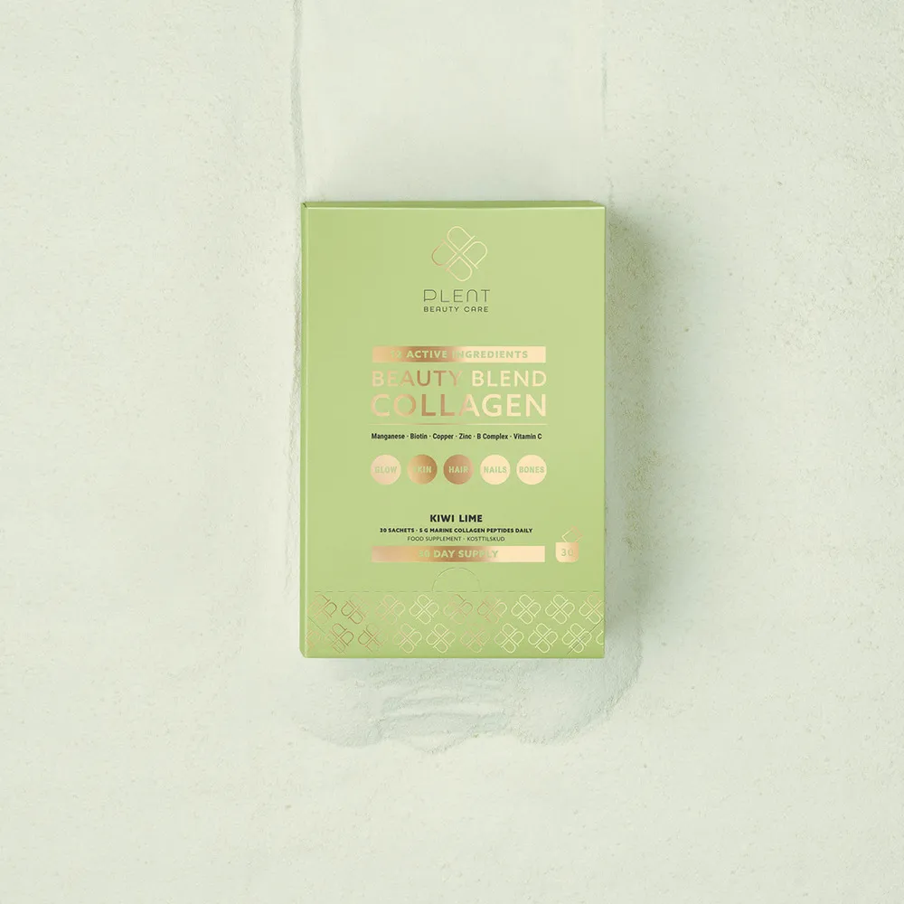 Plent Beauty Blend Collagen Kiwi Lime - 30 sachets